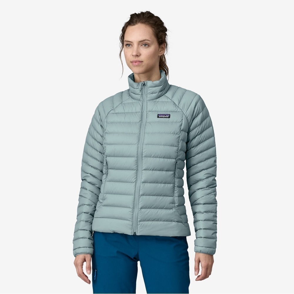 Patagonia Women's Down Sweater color thermal blue - Picture 2 of 9